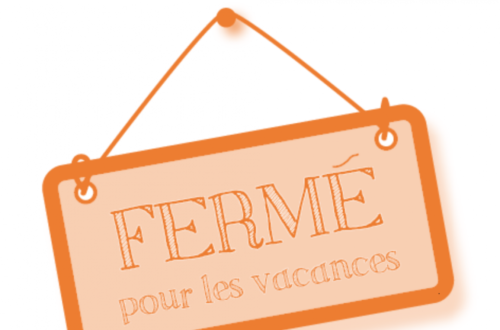 Article : FERMETURE ESTIVALE