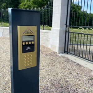 Platine interphone Portaphone 4G PRO entrée château viticole