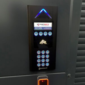 Platine interphone Portaphone 4G PRO entrée immeuble bureaux